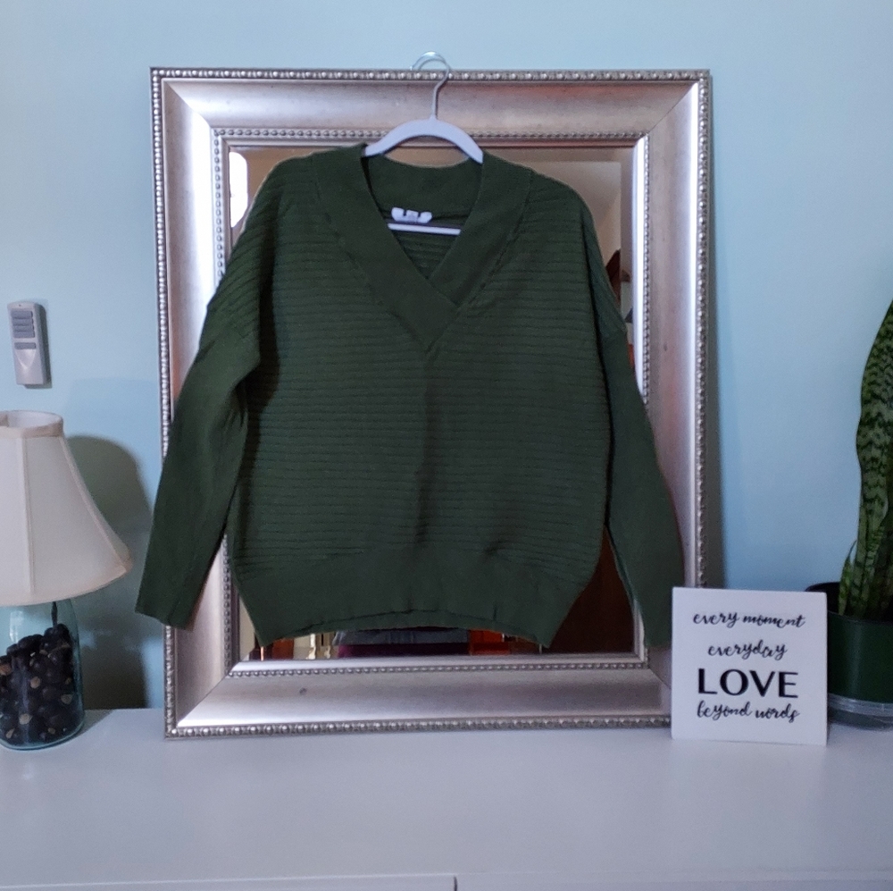 Olive Green Sweater